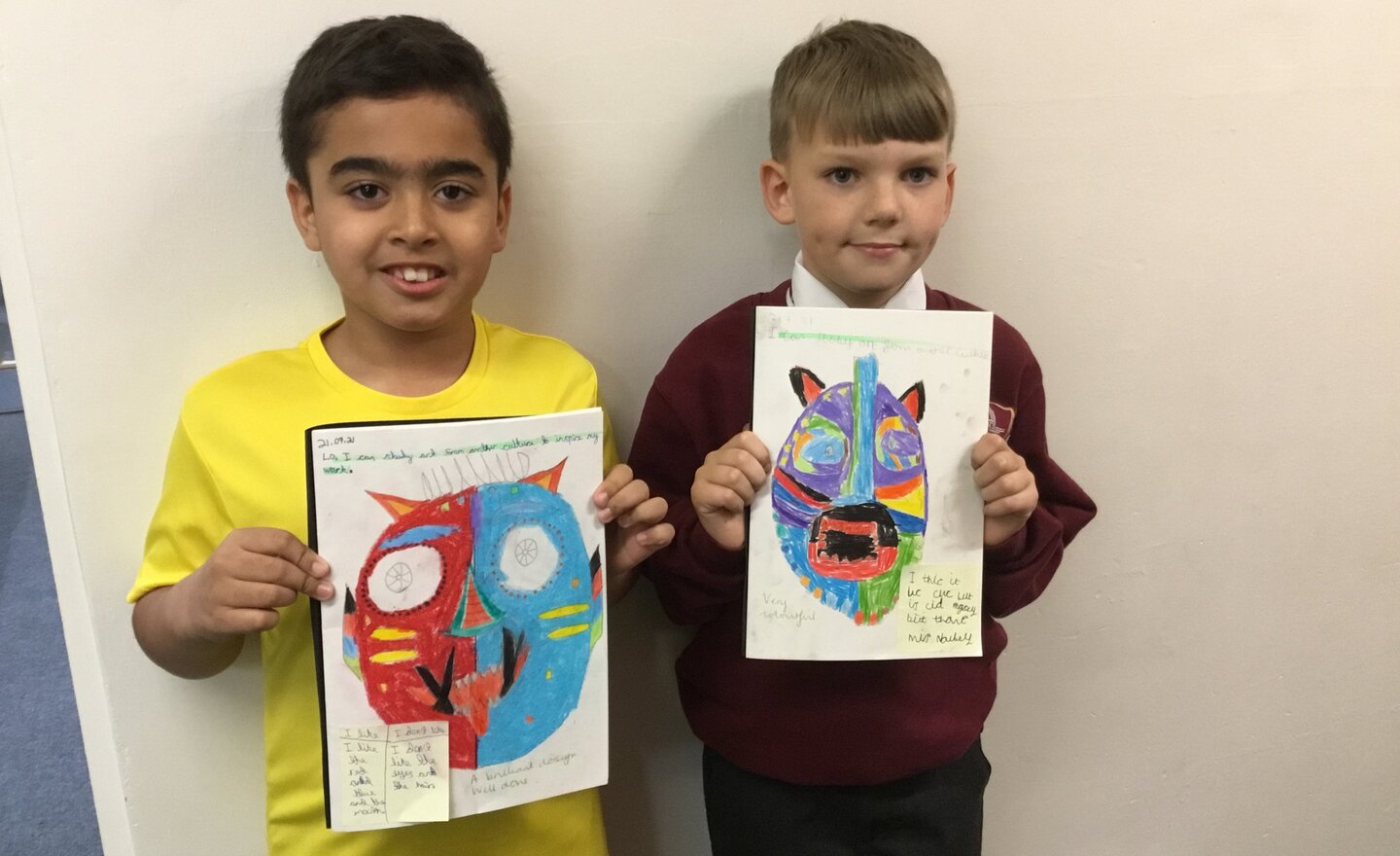 Image of Year 5 Mayan Masks