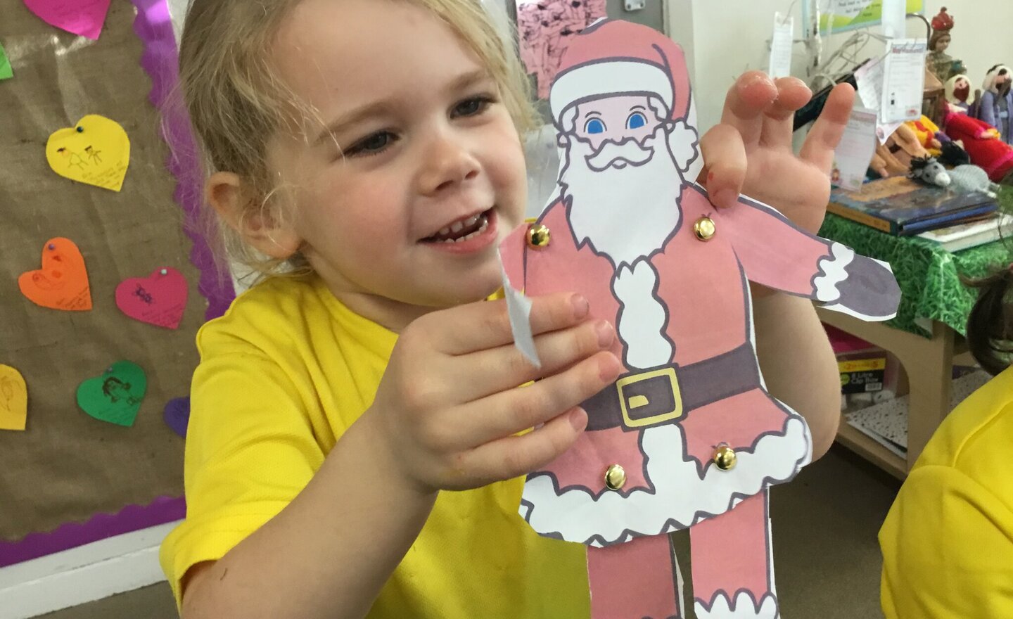 Image of Christmas crafting in Reception 