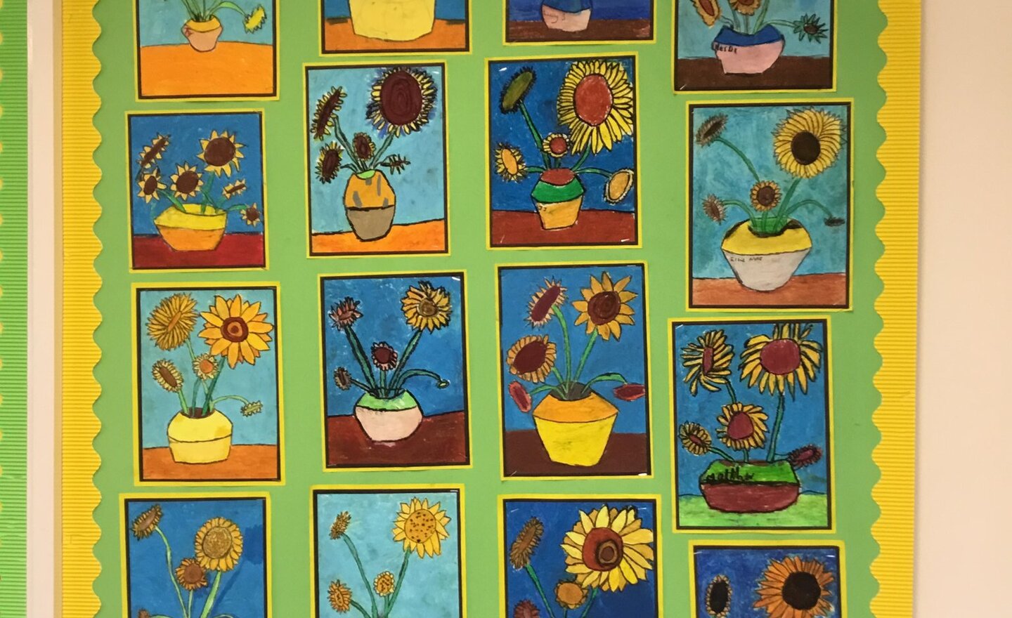 Image of Y5 Sunflowers