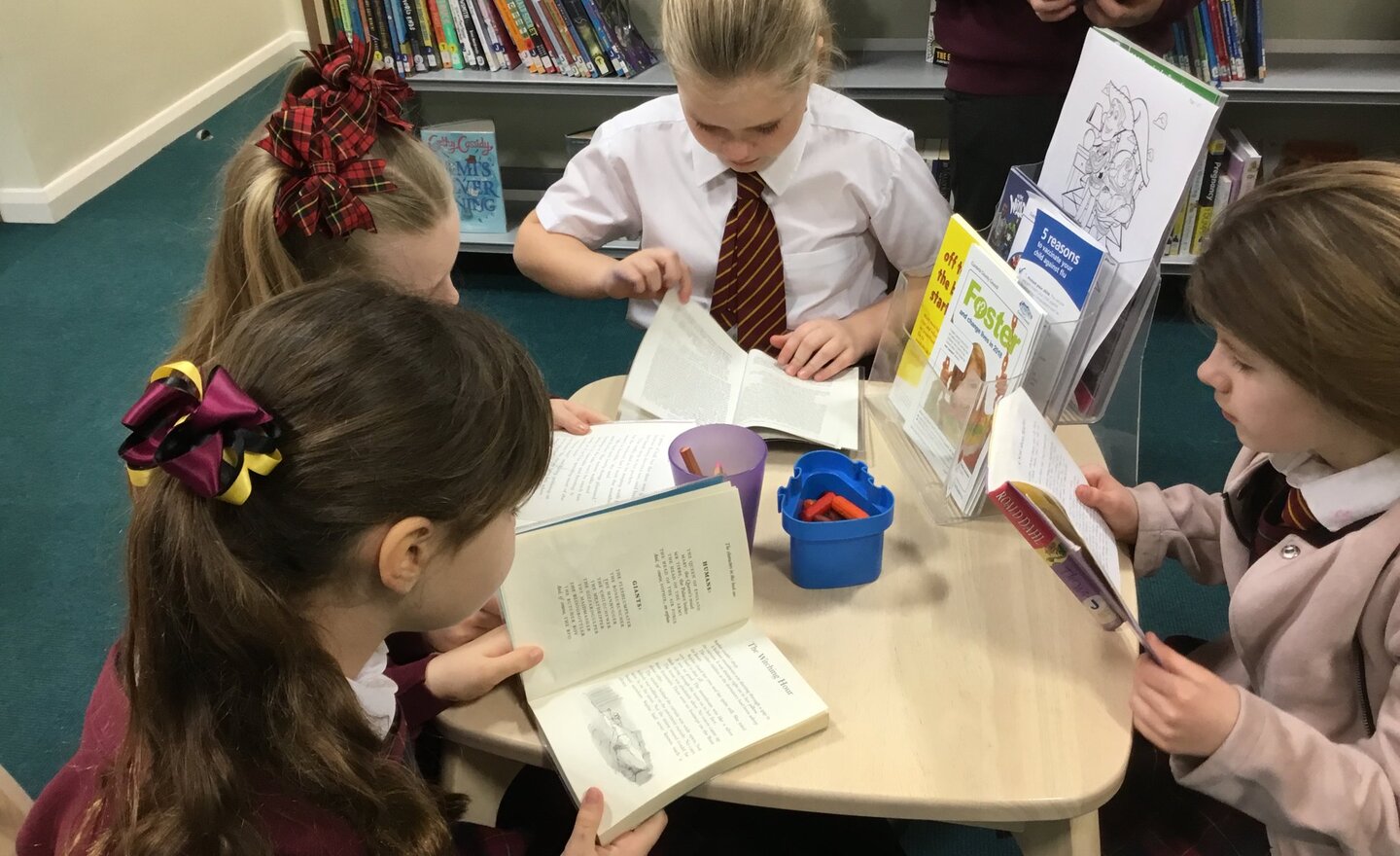 Image of Y4 Library Visit