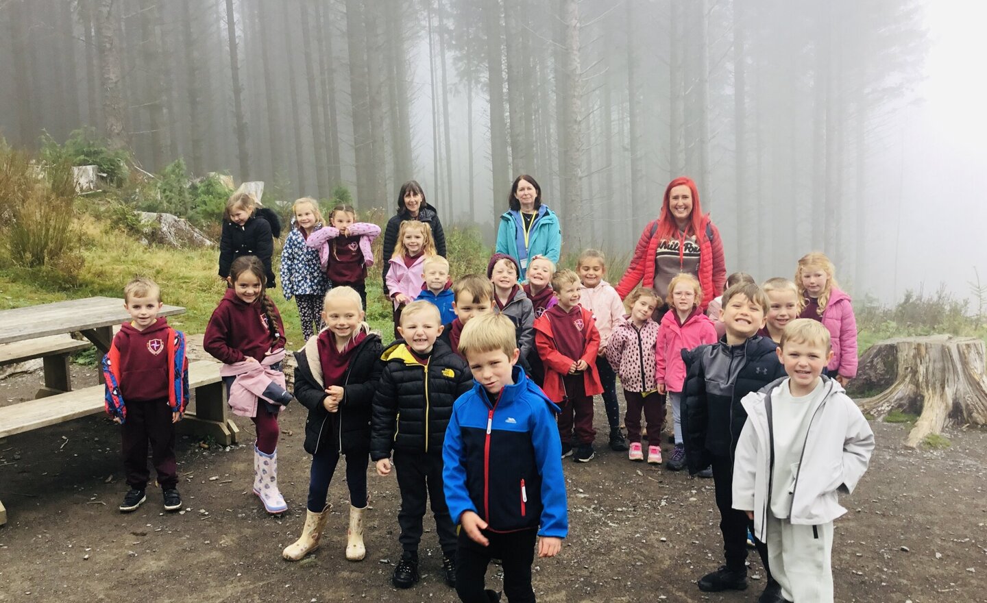 Image of Year One Whinlatter trip 