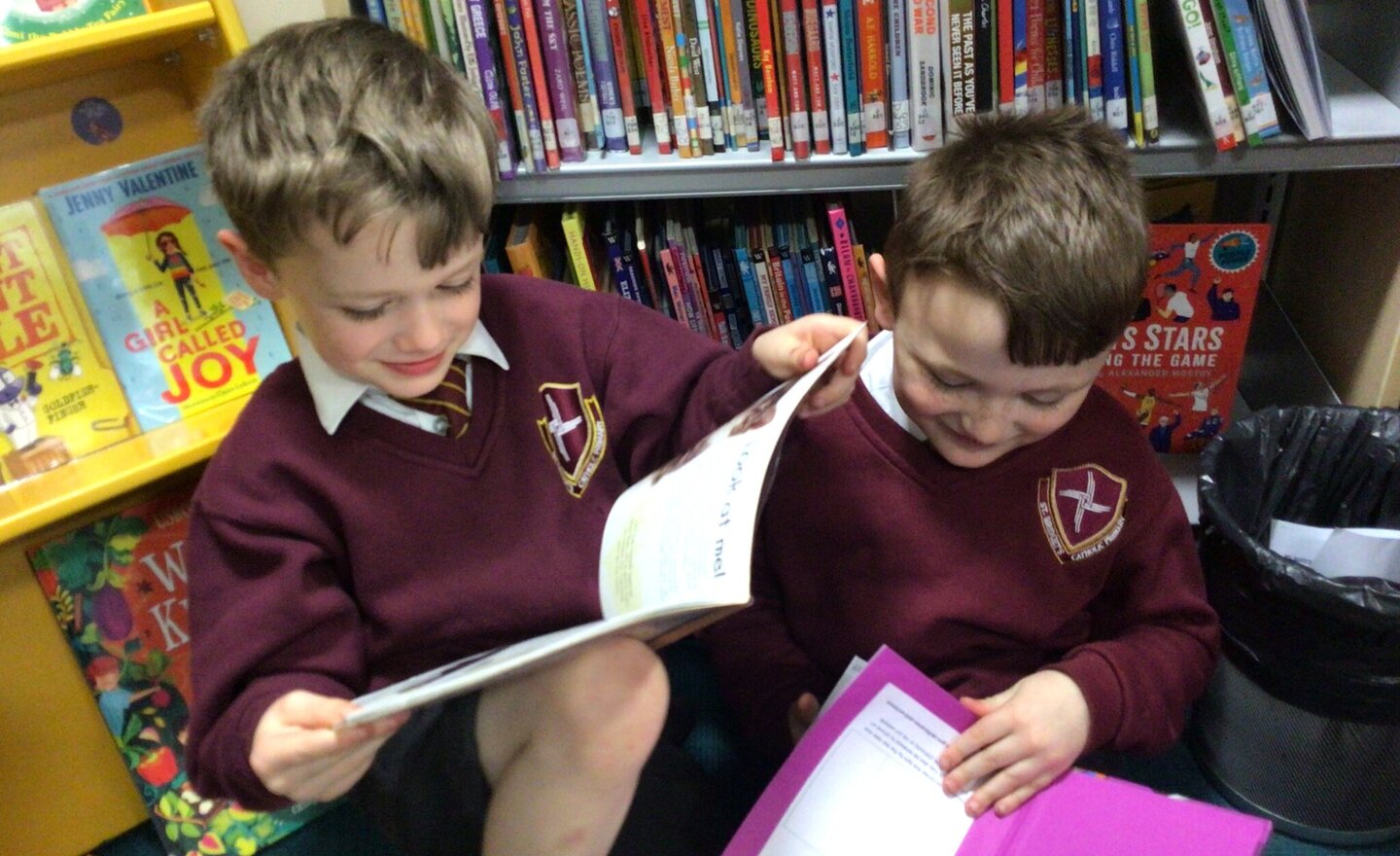 Image of Year 1 Visit Egremont Library 