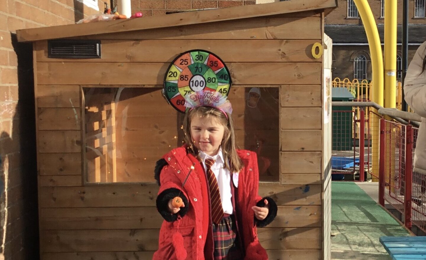 Image of Bonfire night celebrations in Reception