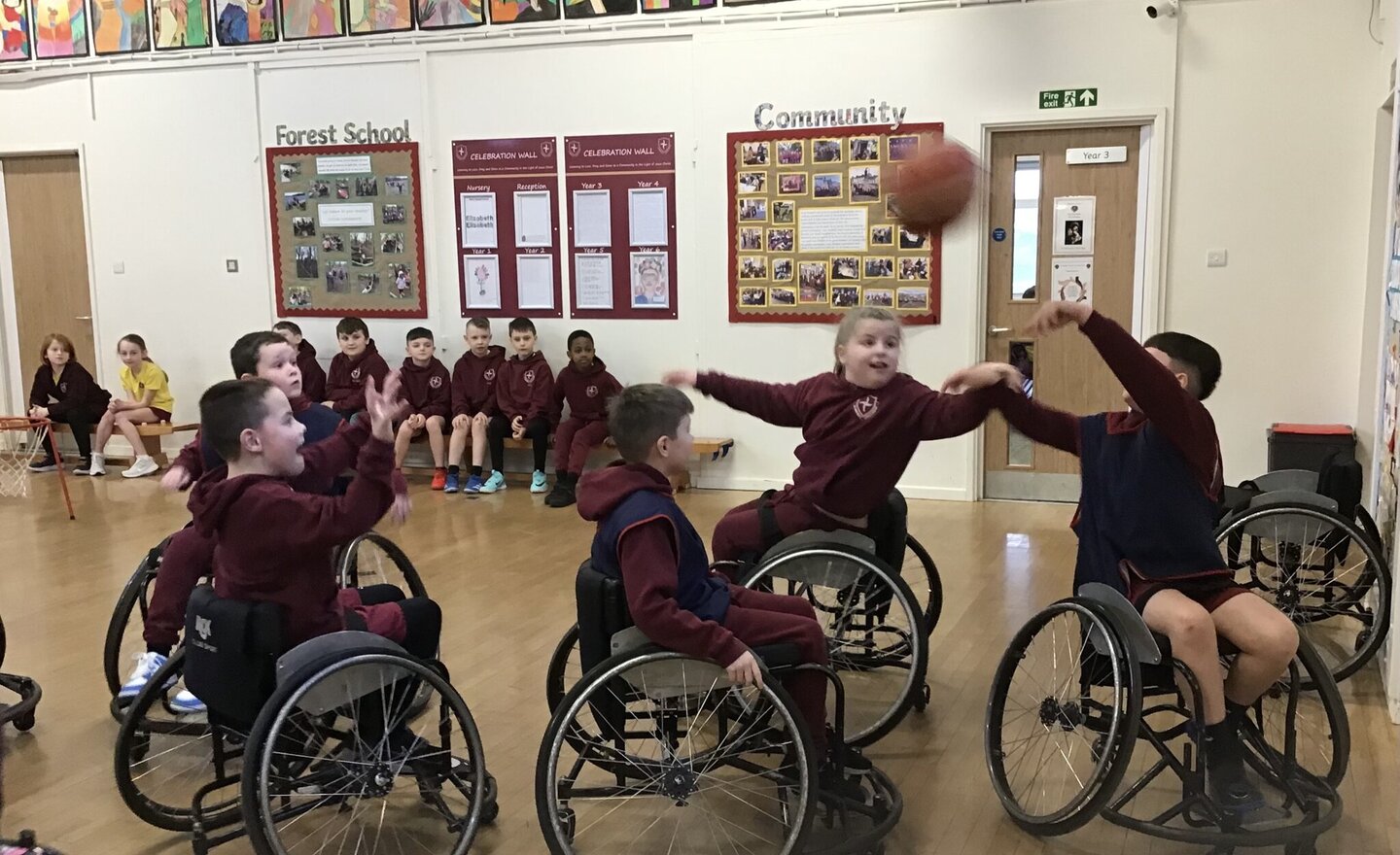 Year 4 Wheelchair Basketball 