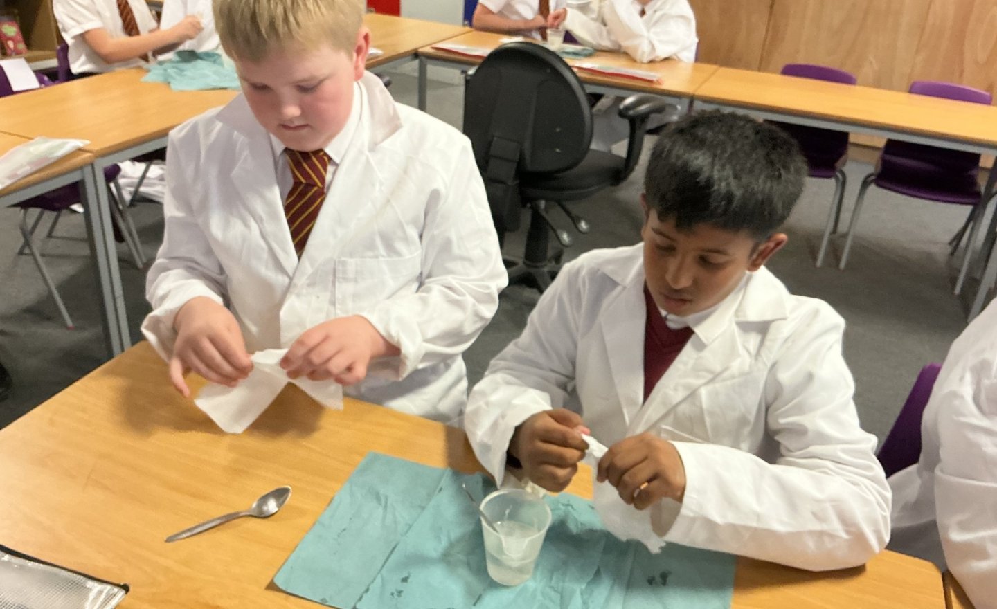 Image of Year 5 Science Experiment