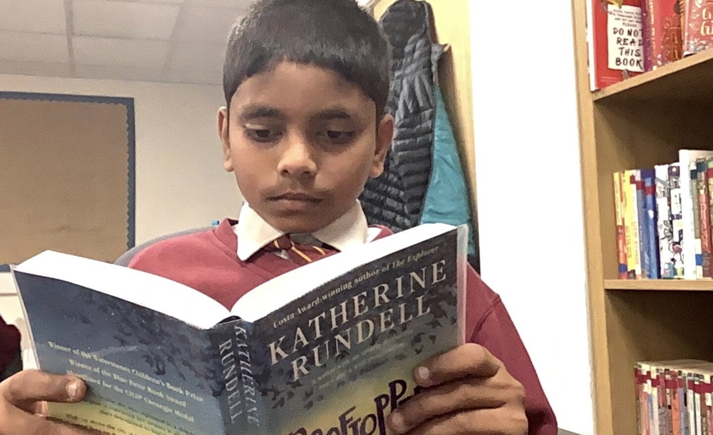 Image of Y6 Reading Selfies!