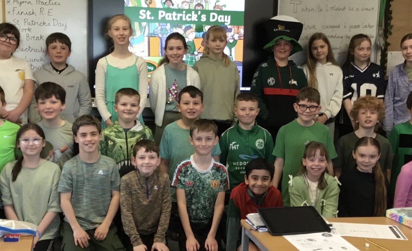Image of Year 5 Celebrate St. Patrick’s Day