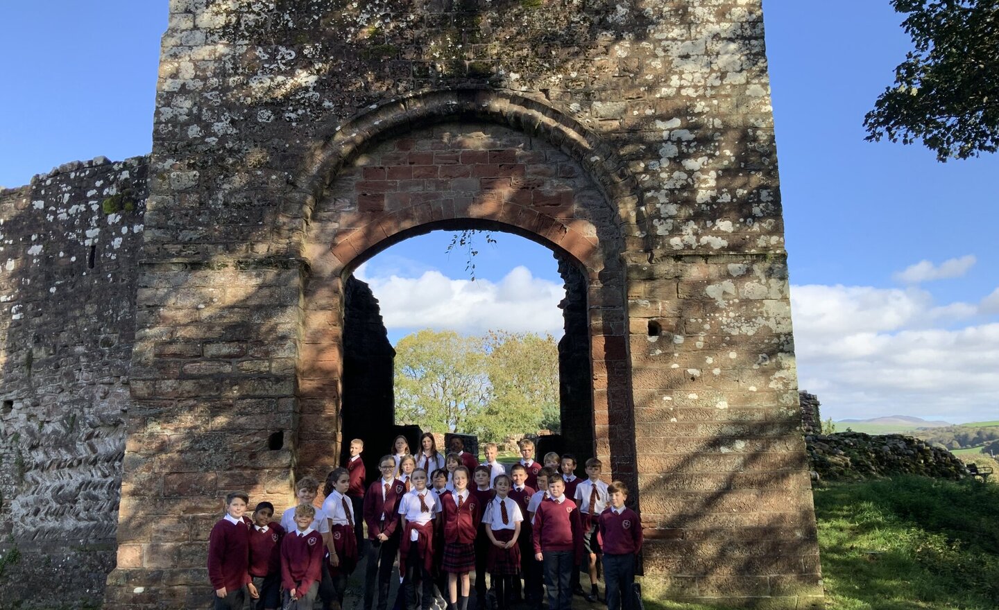 Image of Y6 trip to Egremont Castle 