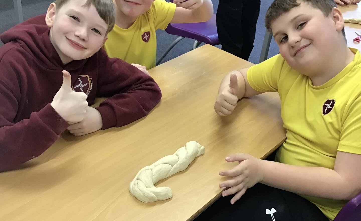 Making bread for St Joseph’s Day 