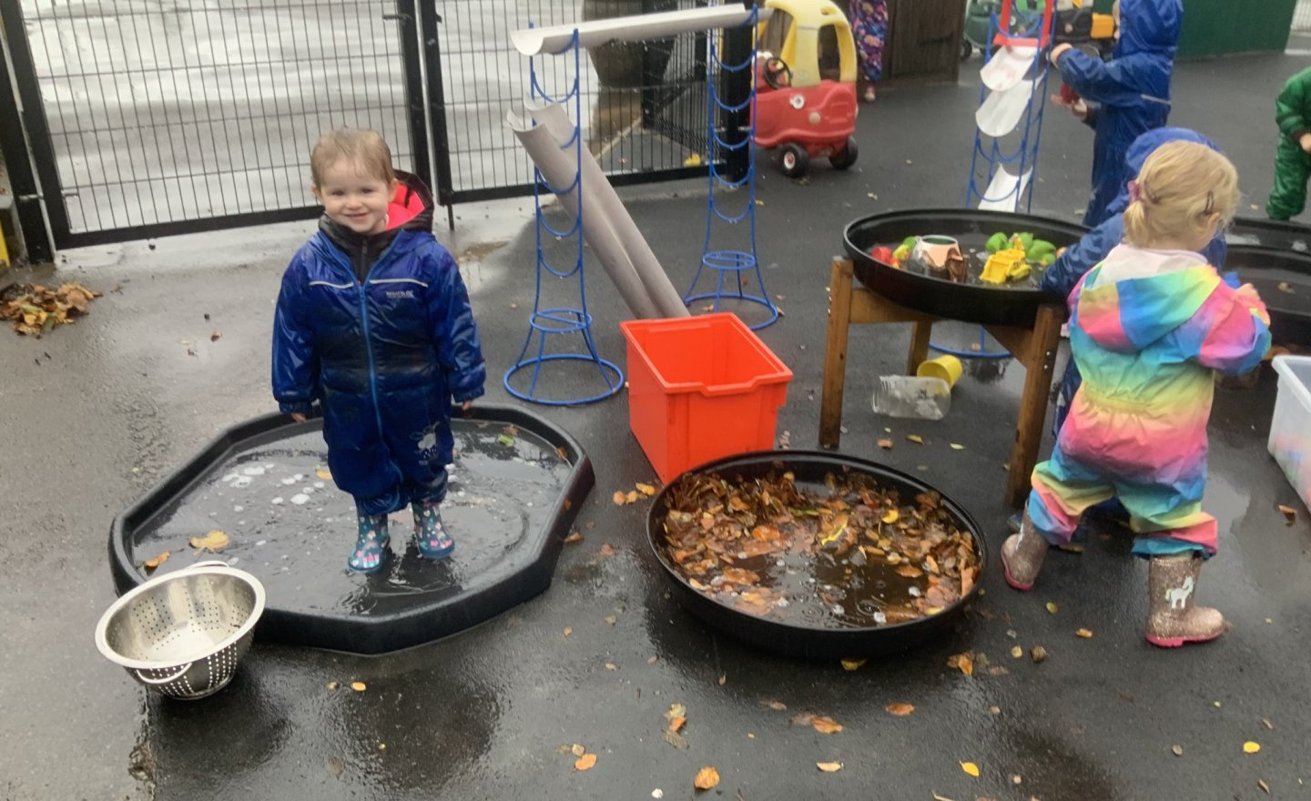Image of Rainy, rainy days in Nursery