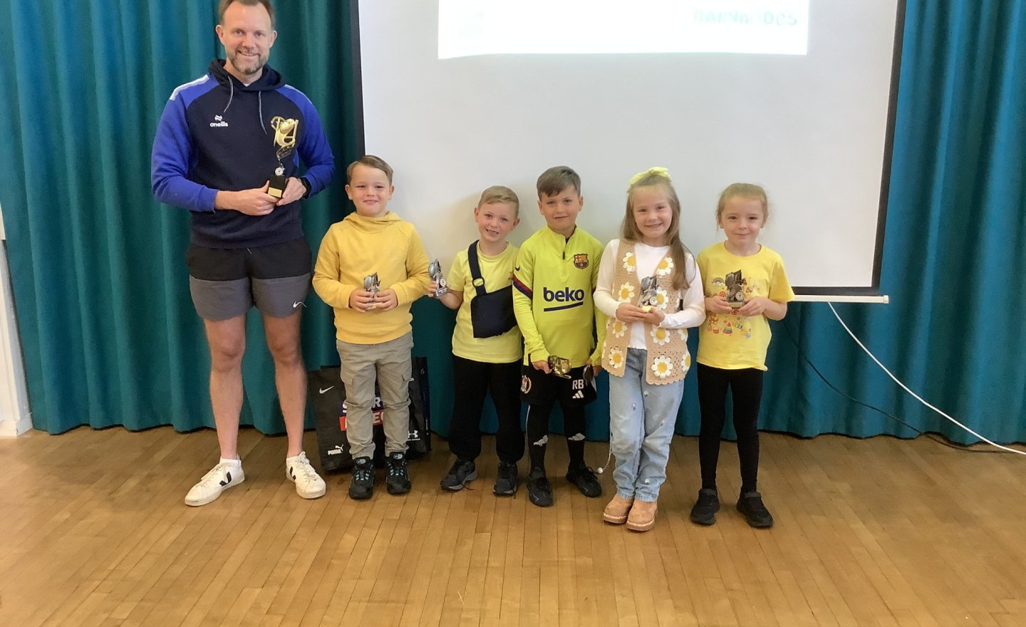 Image of Year 2 Rugby Presentation