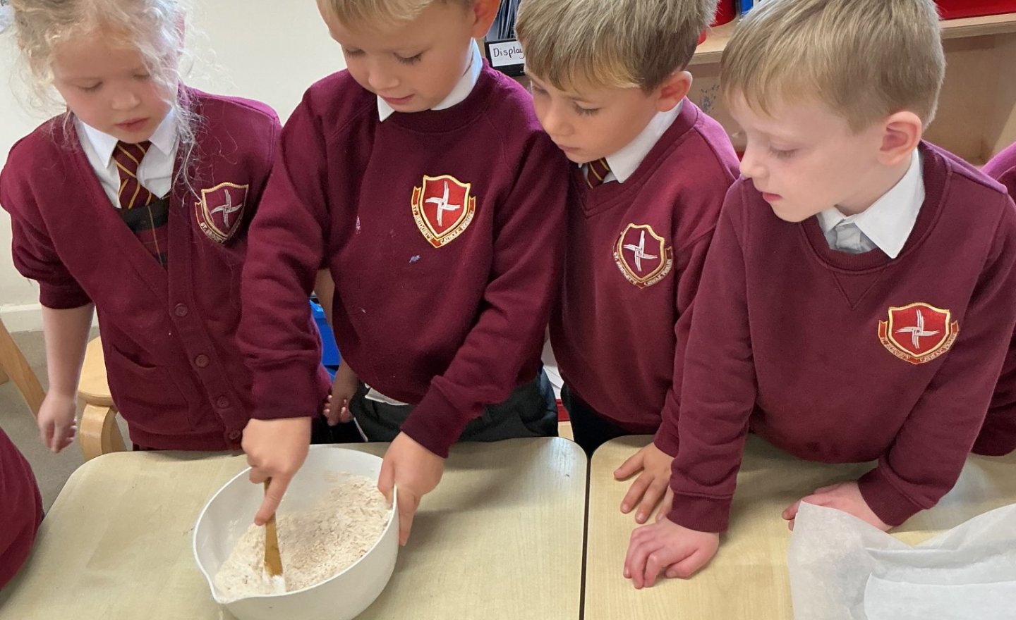 Image of Reception’s Gingerbread Man Adventure!