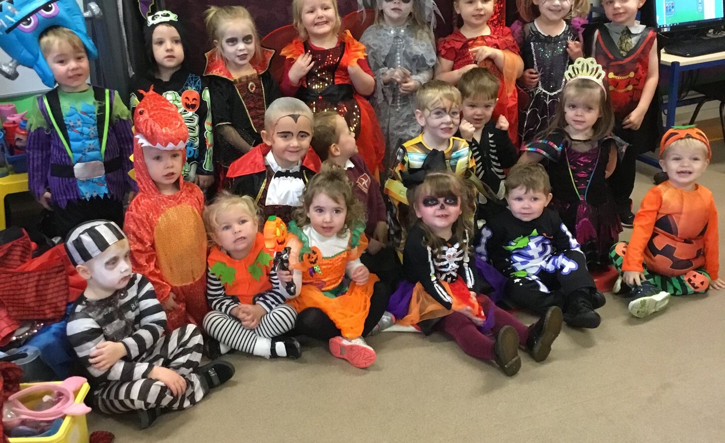 Image of Nursery's Halloween week