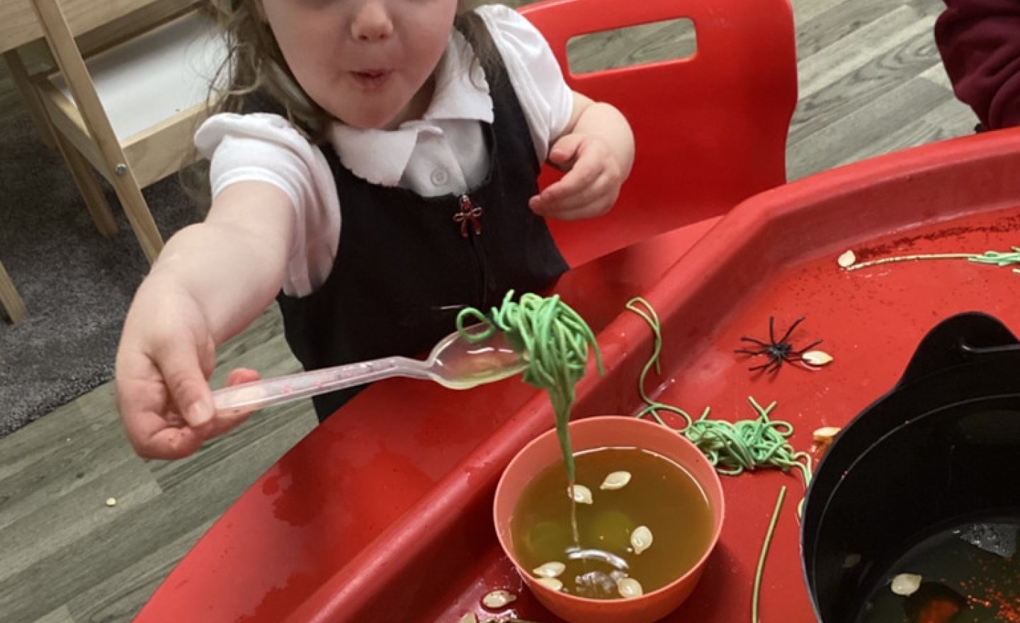 Image of Halloween provision in Nursery