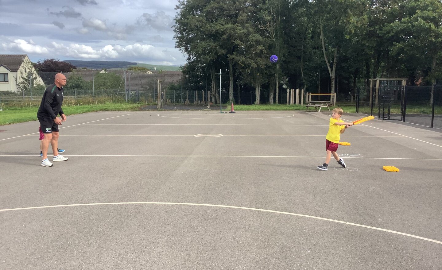 Image of First Cricket Session of the New Academic Year2025