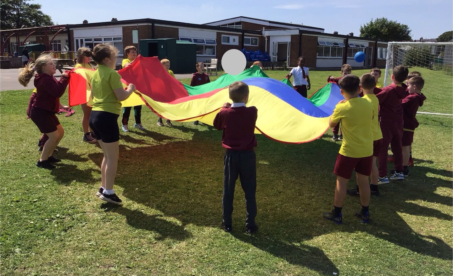 PE Fun with the Parachute 