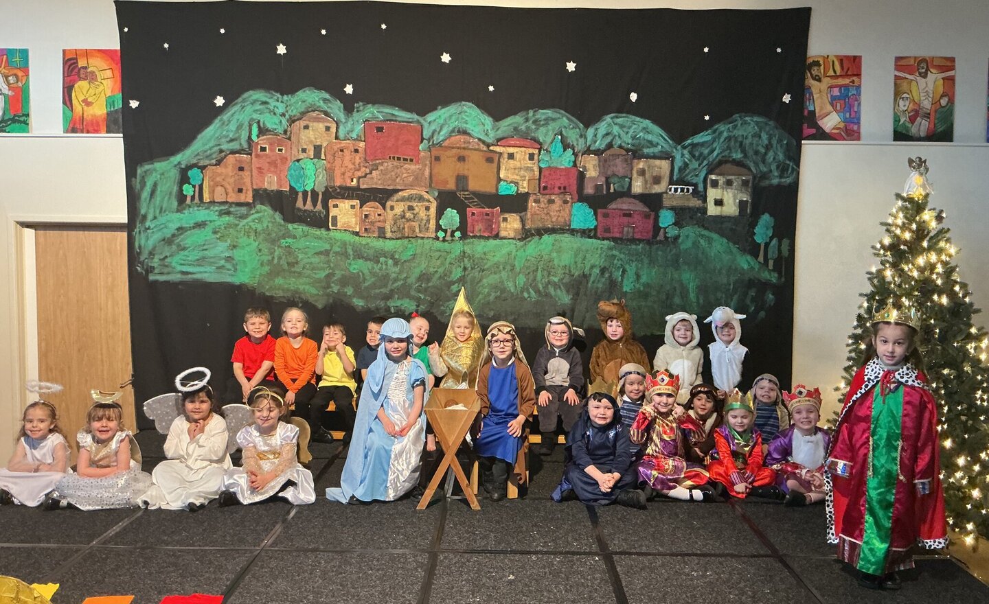 Image of Reception’s Nativity show 2025