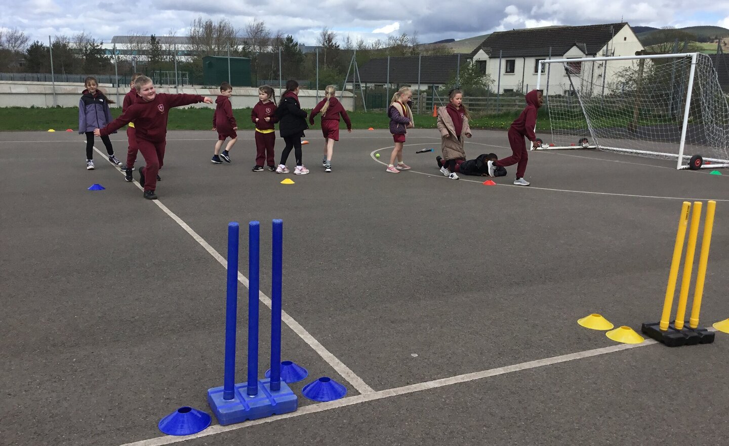 Image of Year 2 Cricket Session