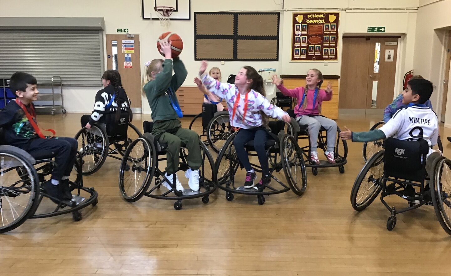 Image of Year 4 Wheelchair Basketball 