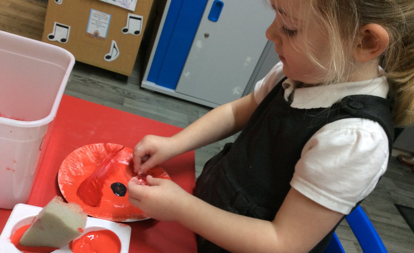 Image of Celebrating Remembrance Day in Nursery 