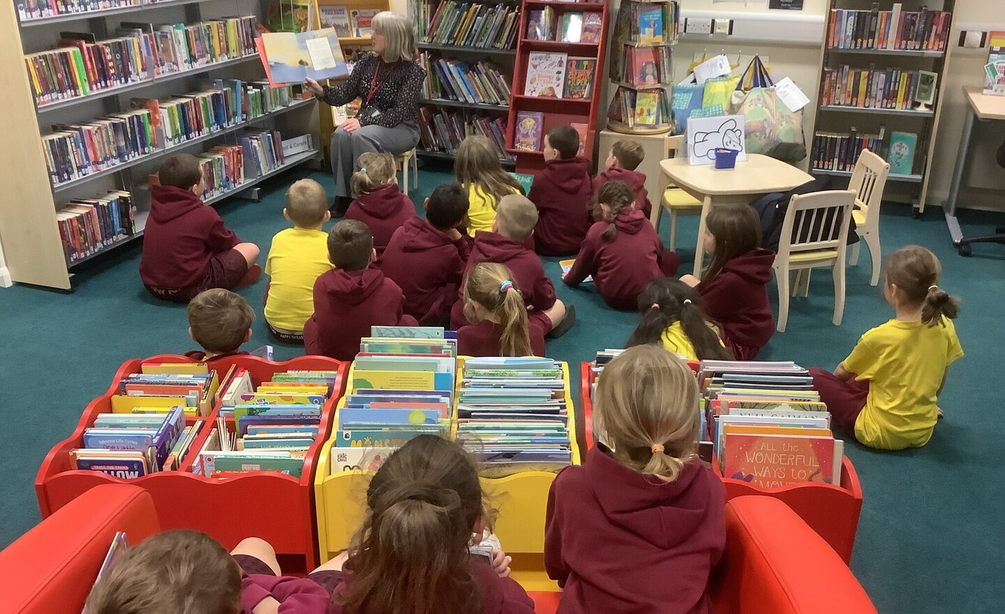 Image of Year 2 Library Visit November 2025