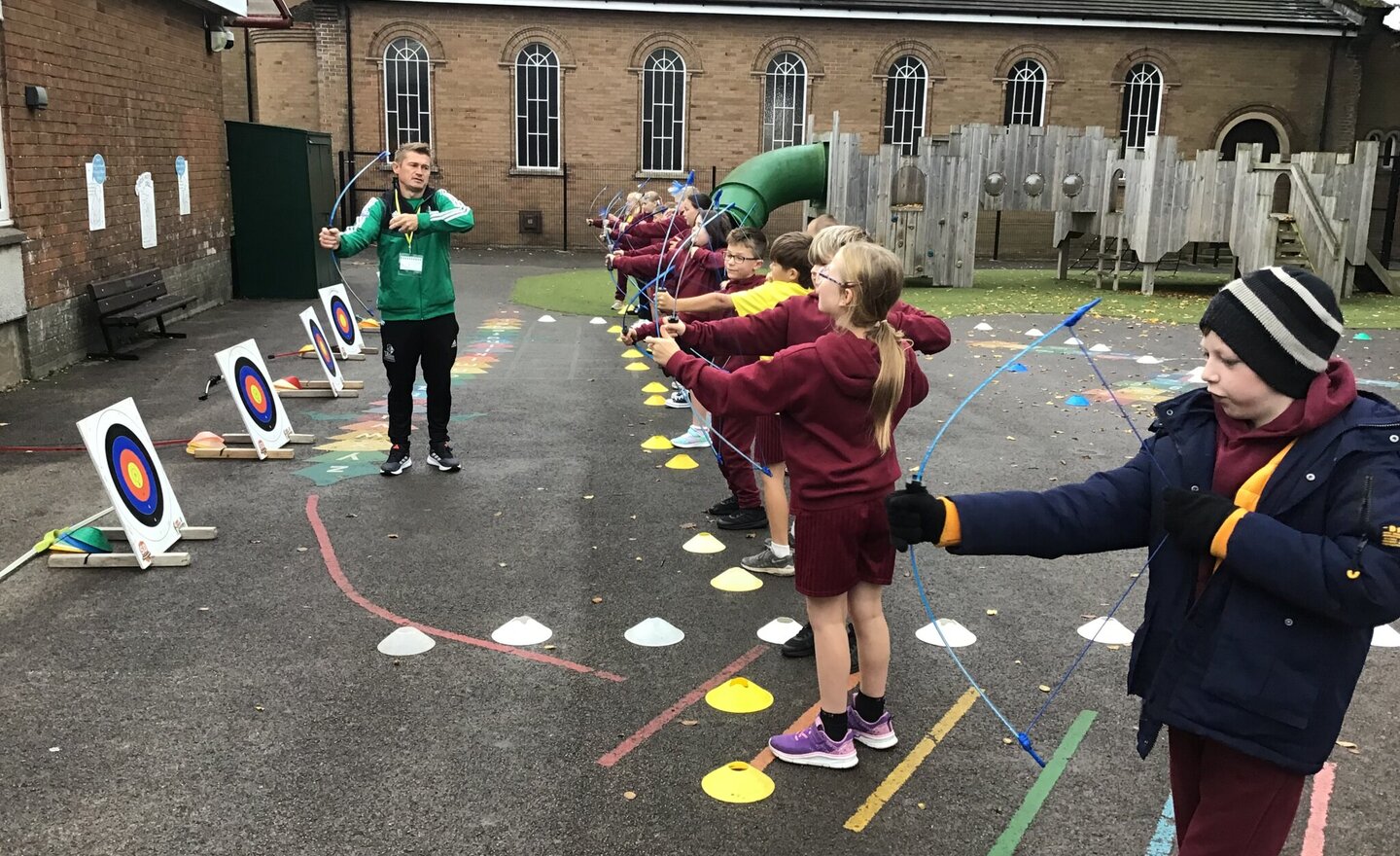 Image of Archery in Year 4