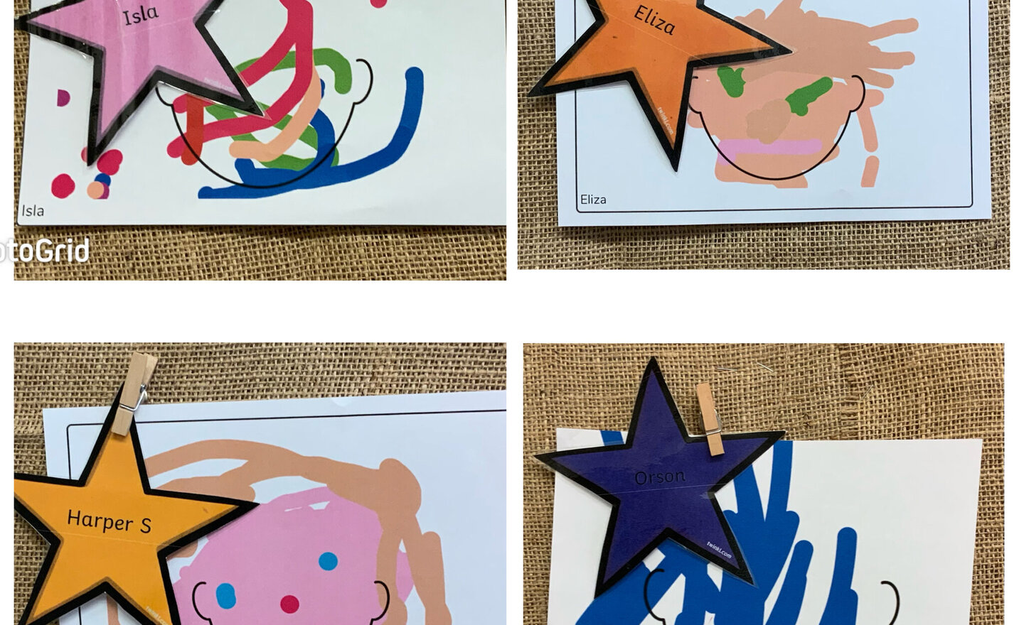 Image of Self portraits in Nursery 2025