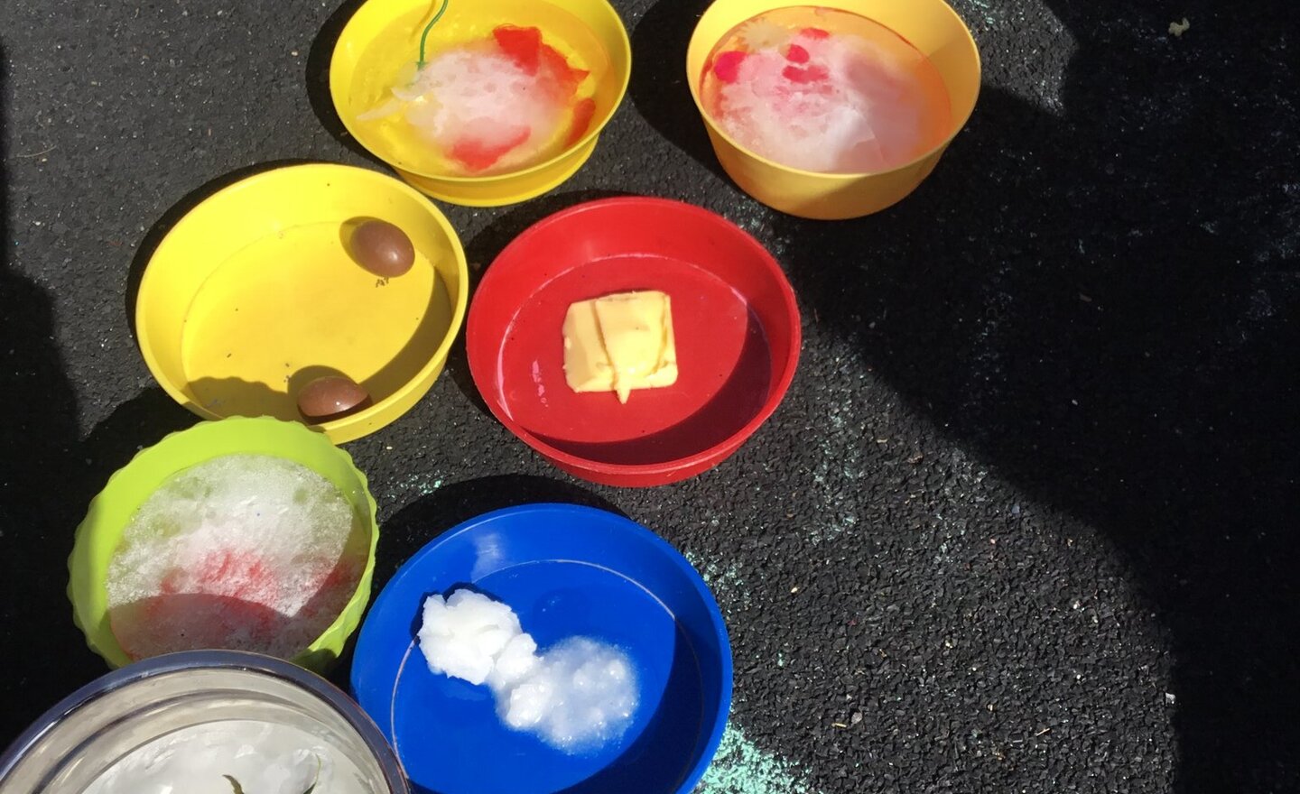 Melting - solids to liquids 