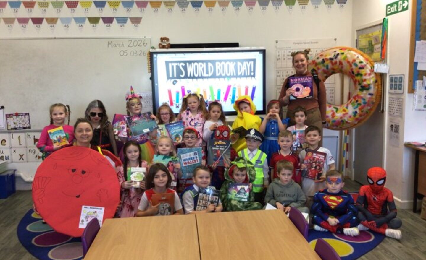 Image of World Book Day in Year 1