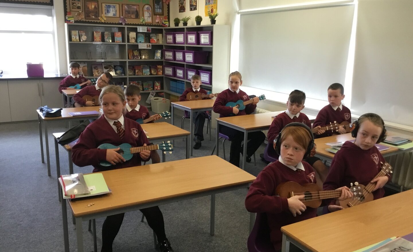 Image of Ukulele in Year 5