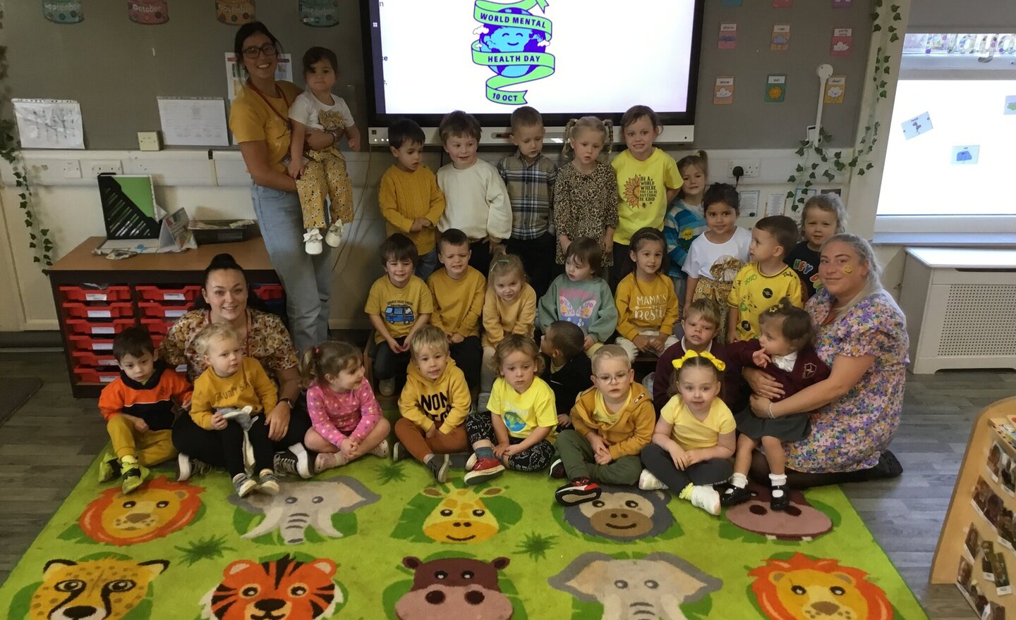 Image of Nursery Celebrate World Mental Health Day 