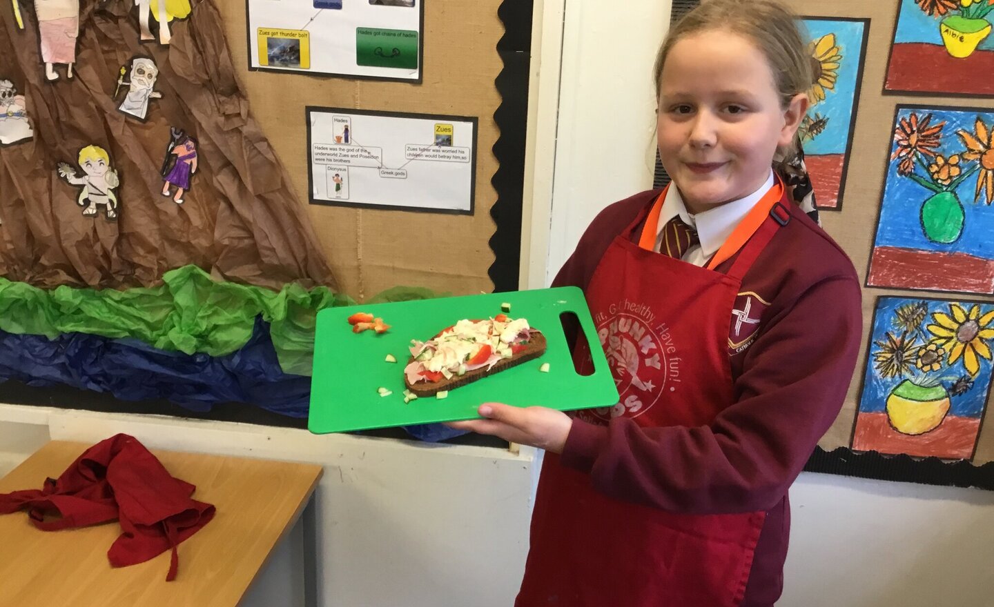 Image of Year 5 Make Flat Bread and Smorrebrod 