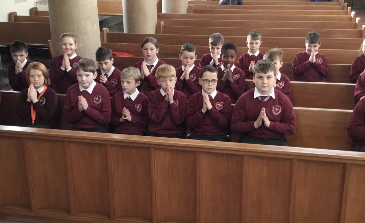 Image of Year 5 and 6 Attend Mass 