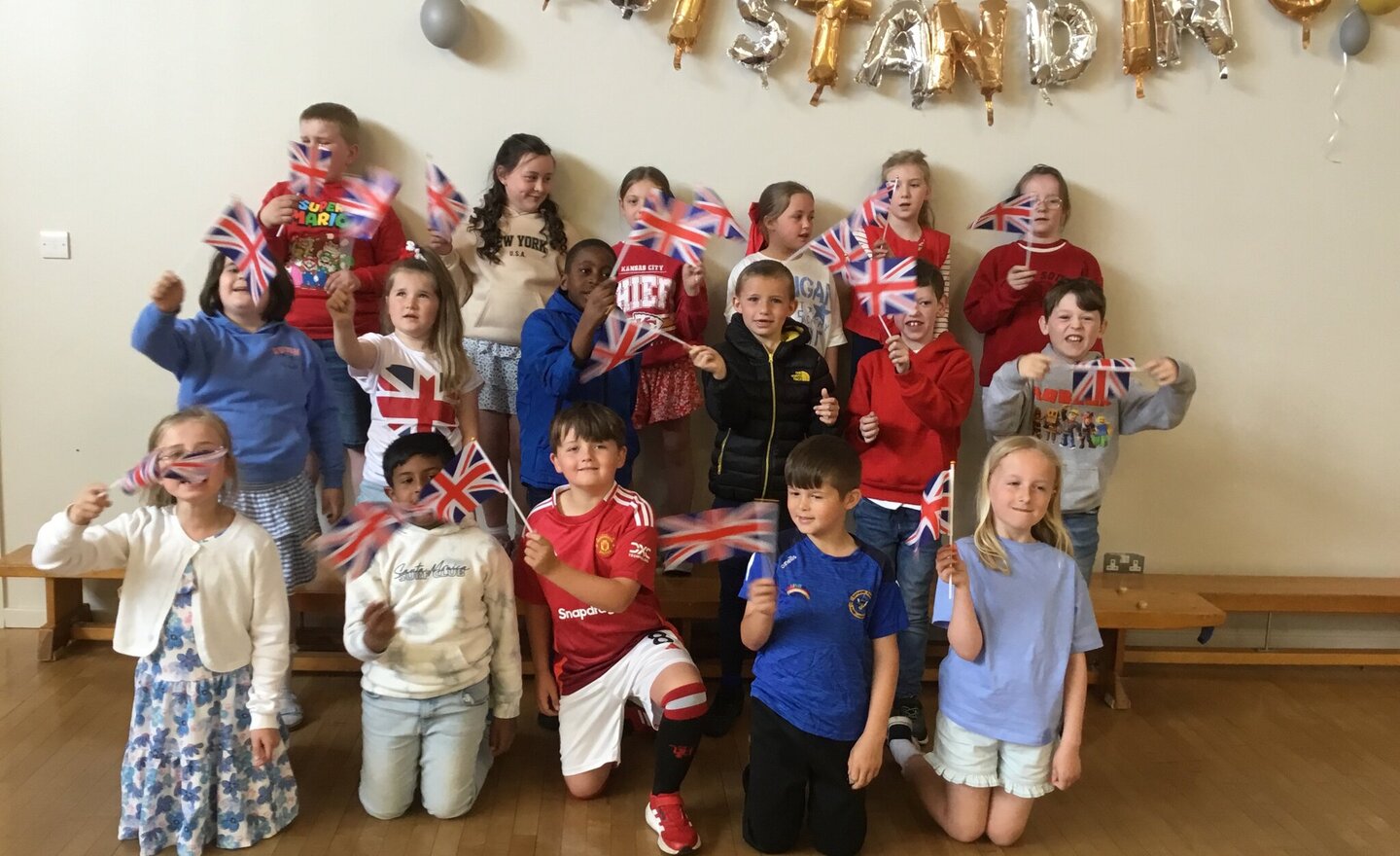 Image of Year 3 celebrate 80 years since VE day