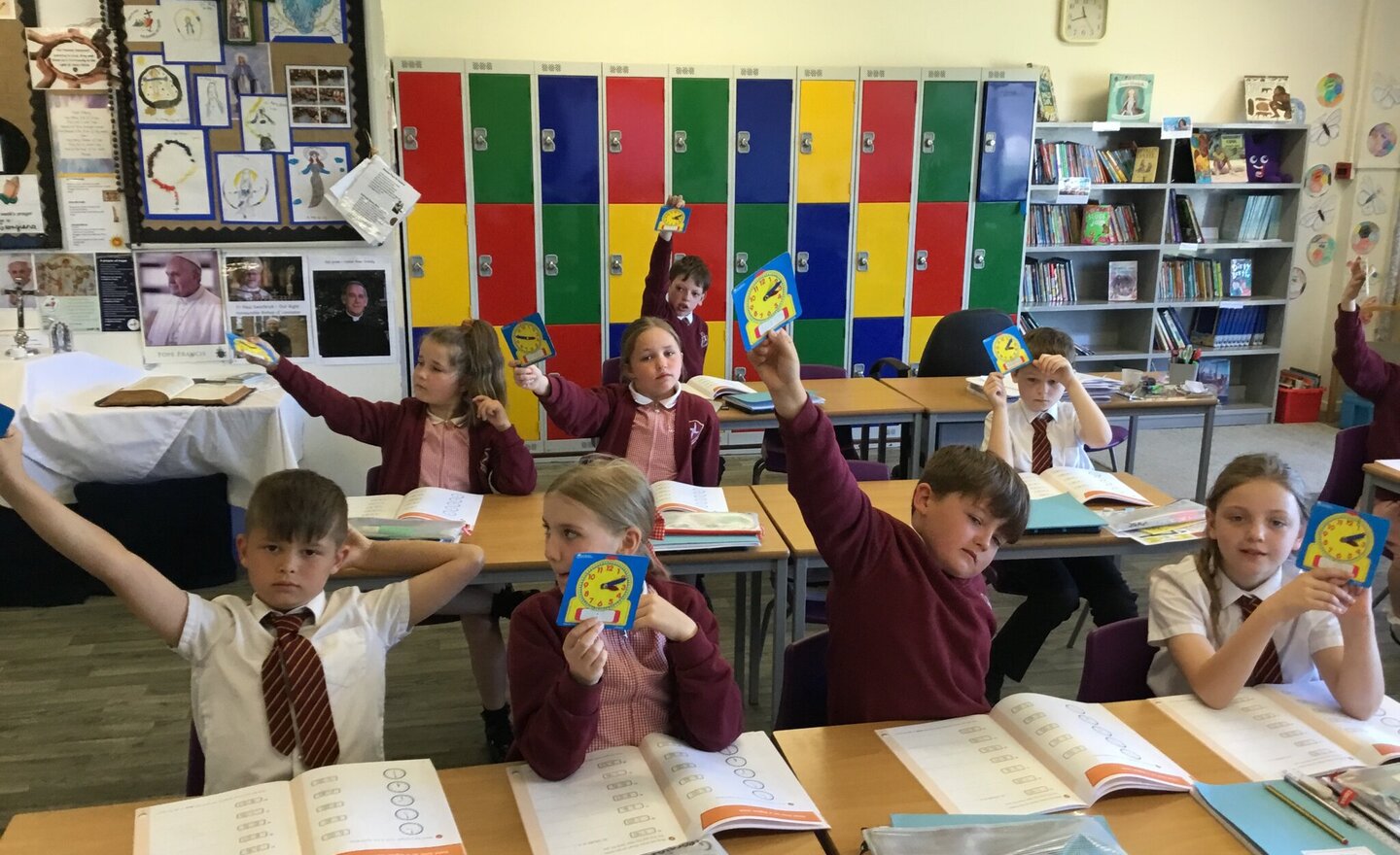 Image of Year 3 learn to tell the the time accurately 