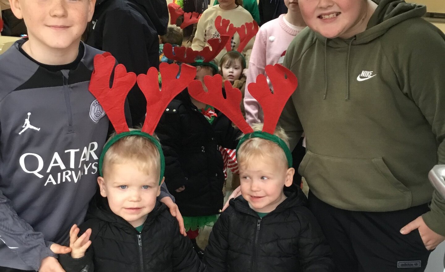 Image of Nursery and Year 6 Reindeer Run 2024