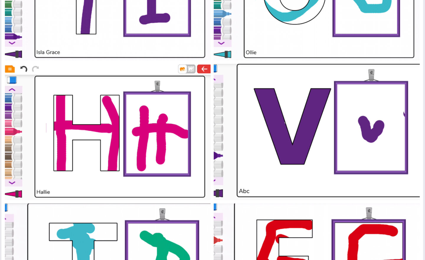 Image of Nursery: Letter formation