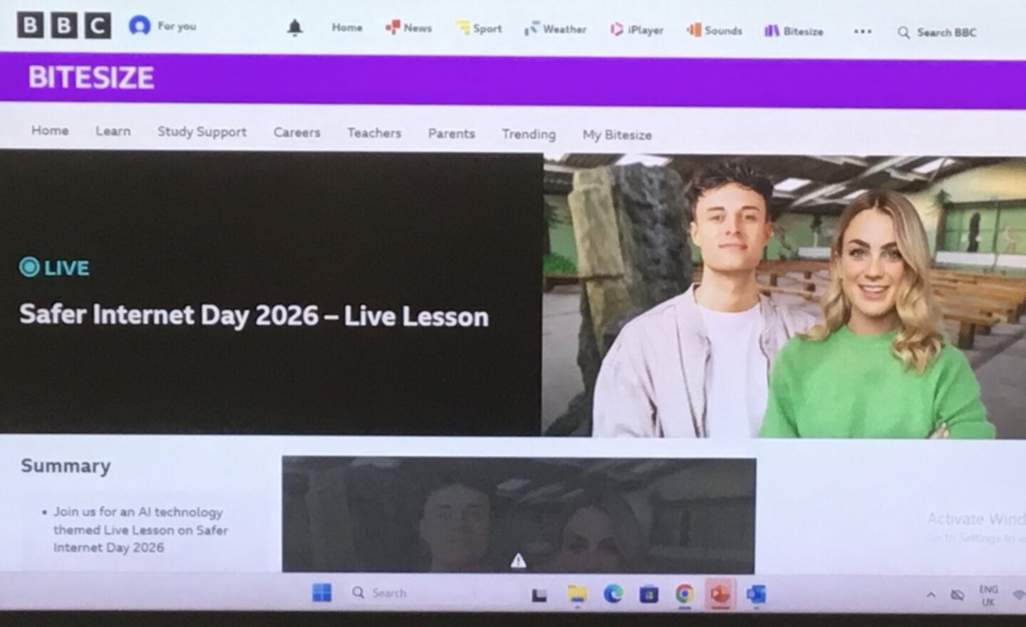 Image of Year 3 Safer Internet Day 2026