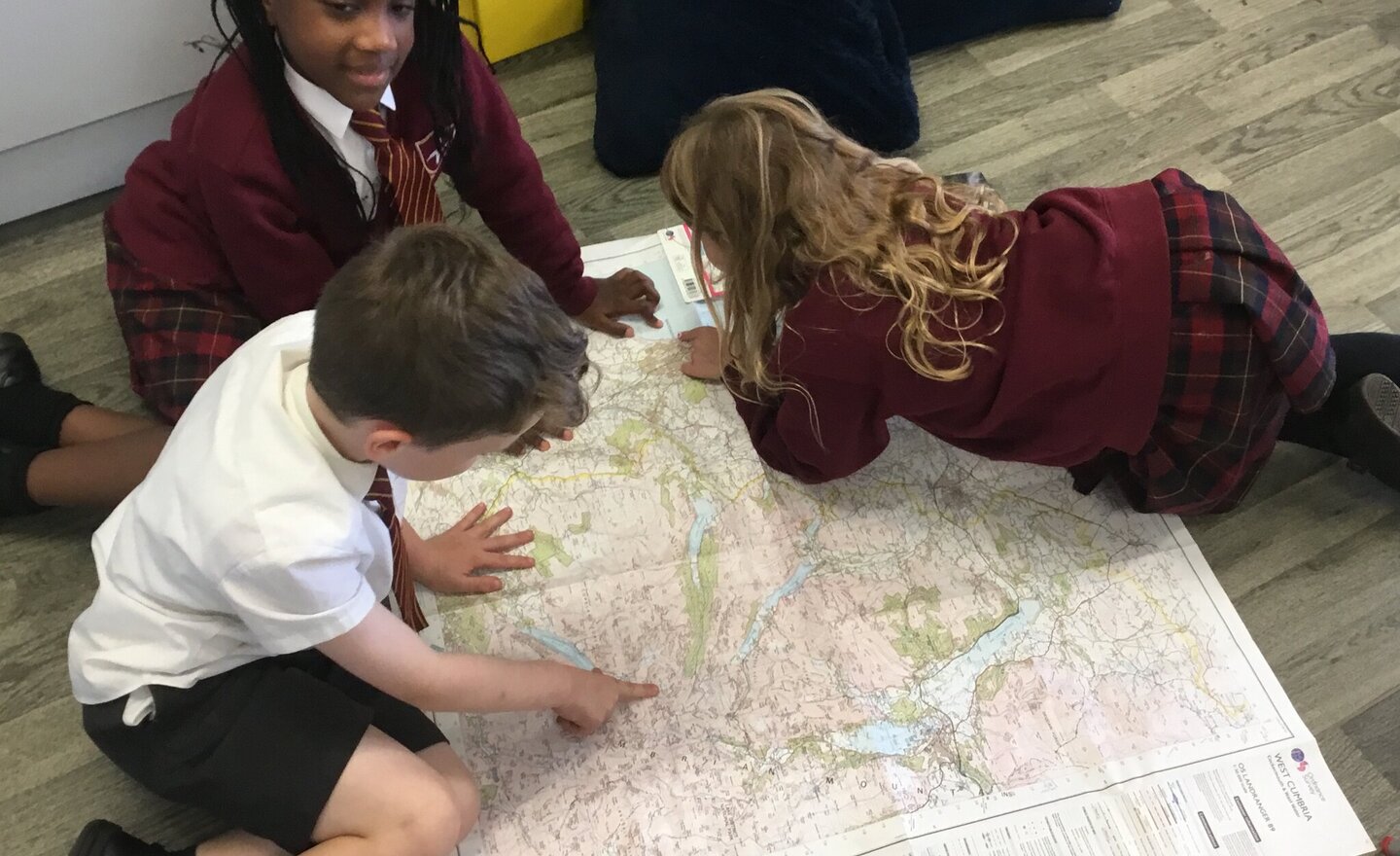 Image of Year 3 map work