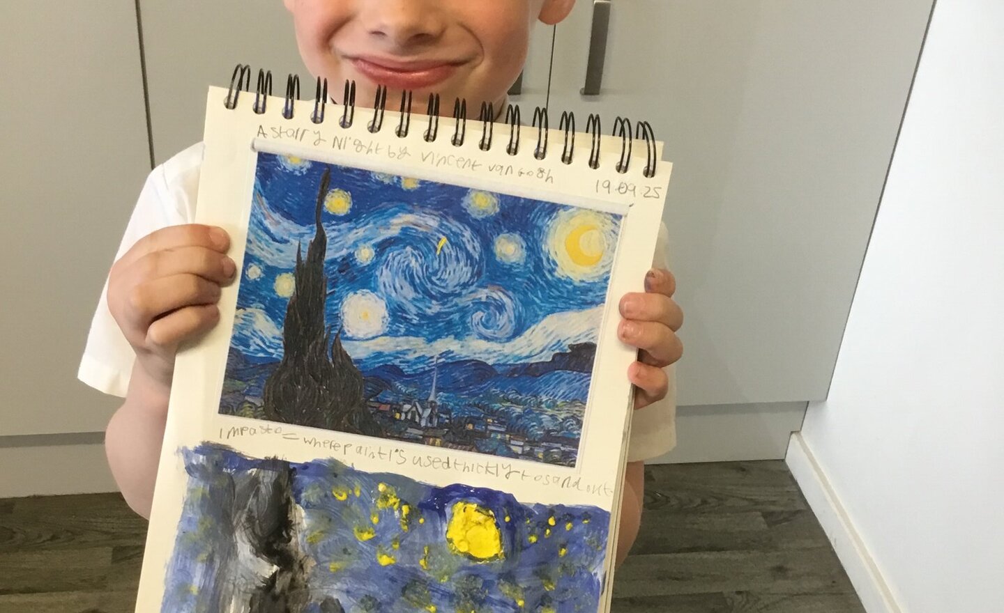 Image of Year 3 Painting techniques 