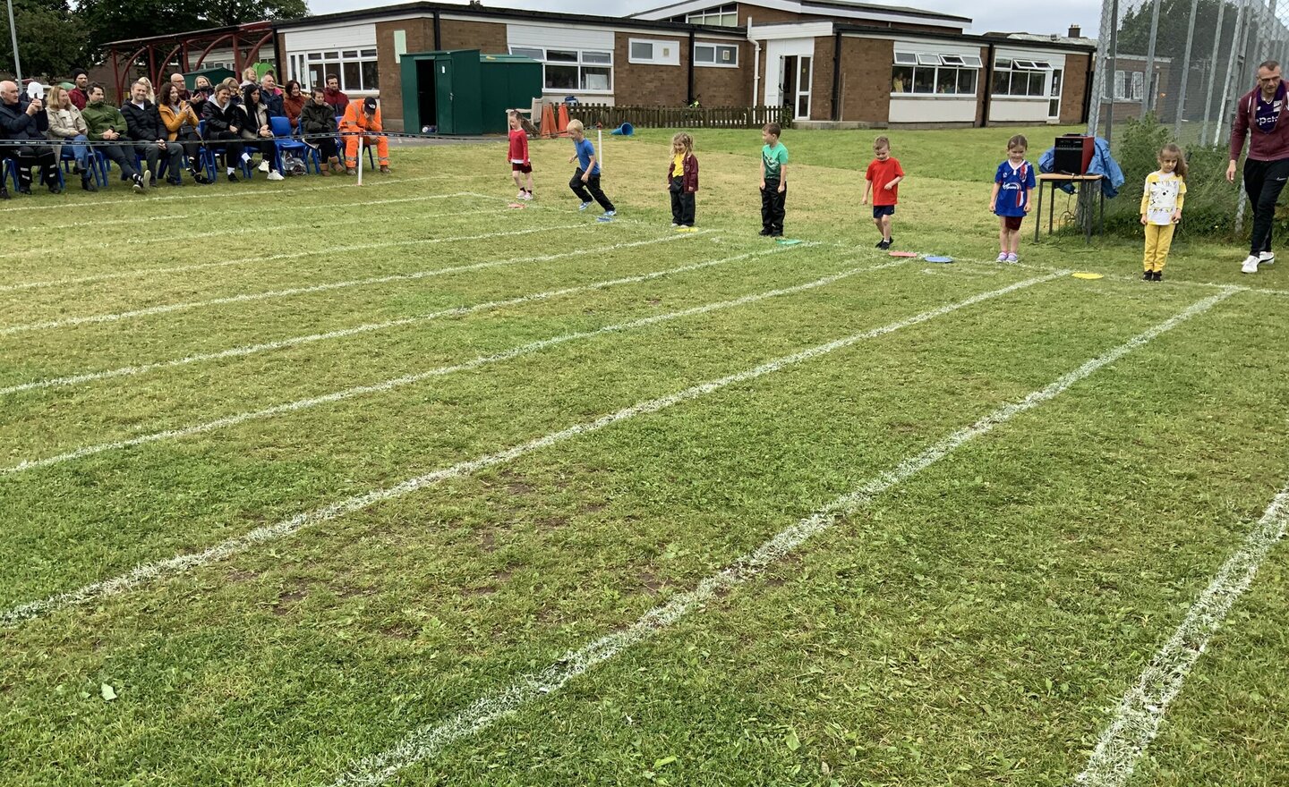 Image of Reception and Nursery’s Sports Day 2024