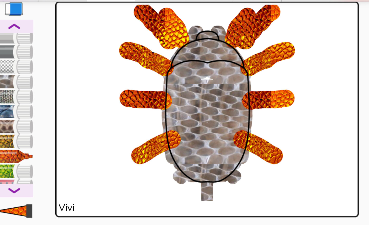 Image of Nursery Computing: Painting bugs