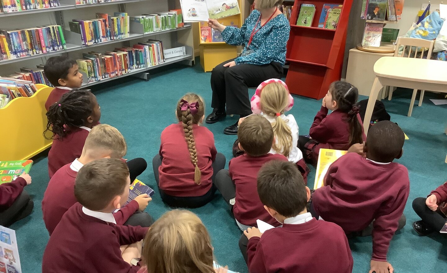 Image of Year 2 Library Visit October 2024