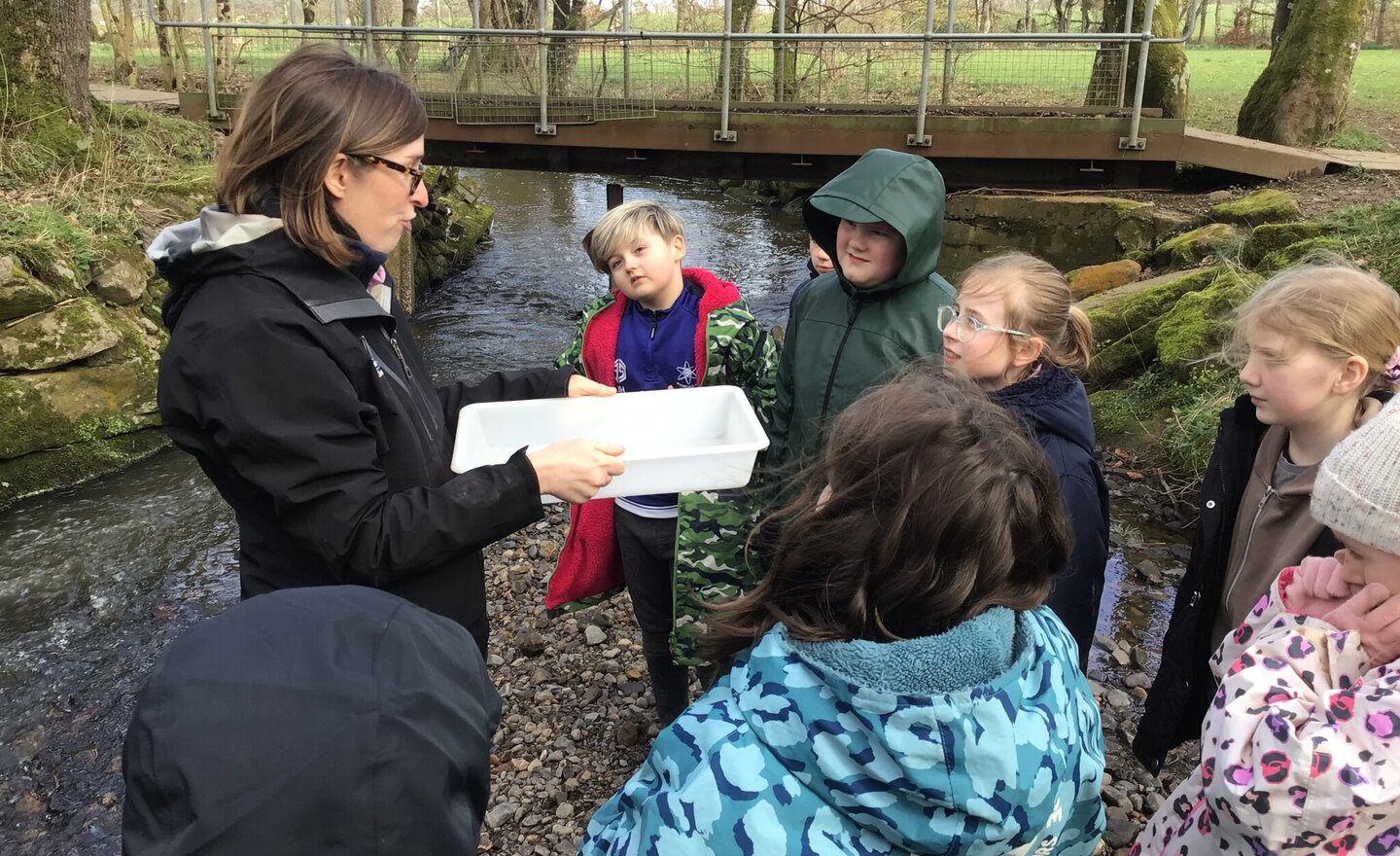Image of Year 4 Visit With West Cumbria Rivers Trust