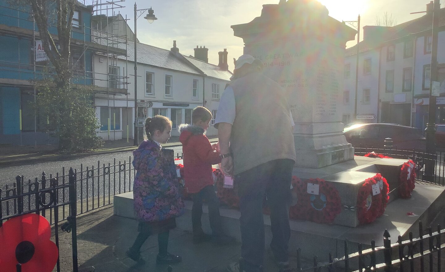 Image of Year 2 Attend Remembrance Day 2024 at Egremont War Memorial