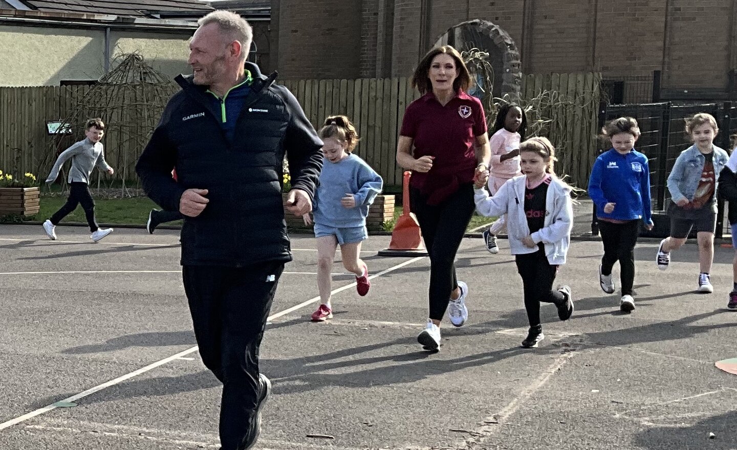 Image of Year 3 Run with Gary McKee