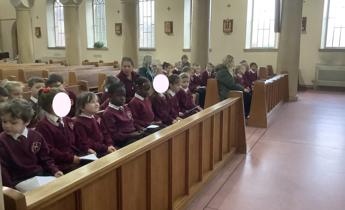 Image of Year 1 and Year 2 Attend Mass November 2024