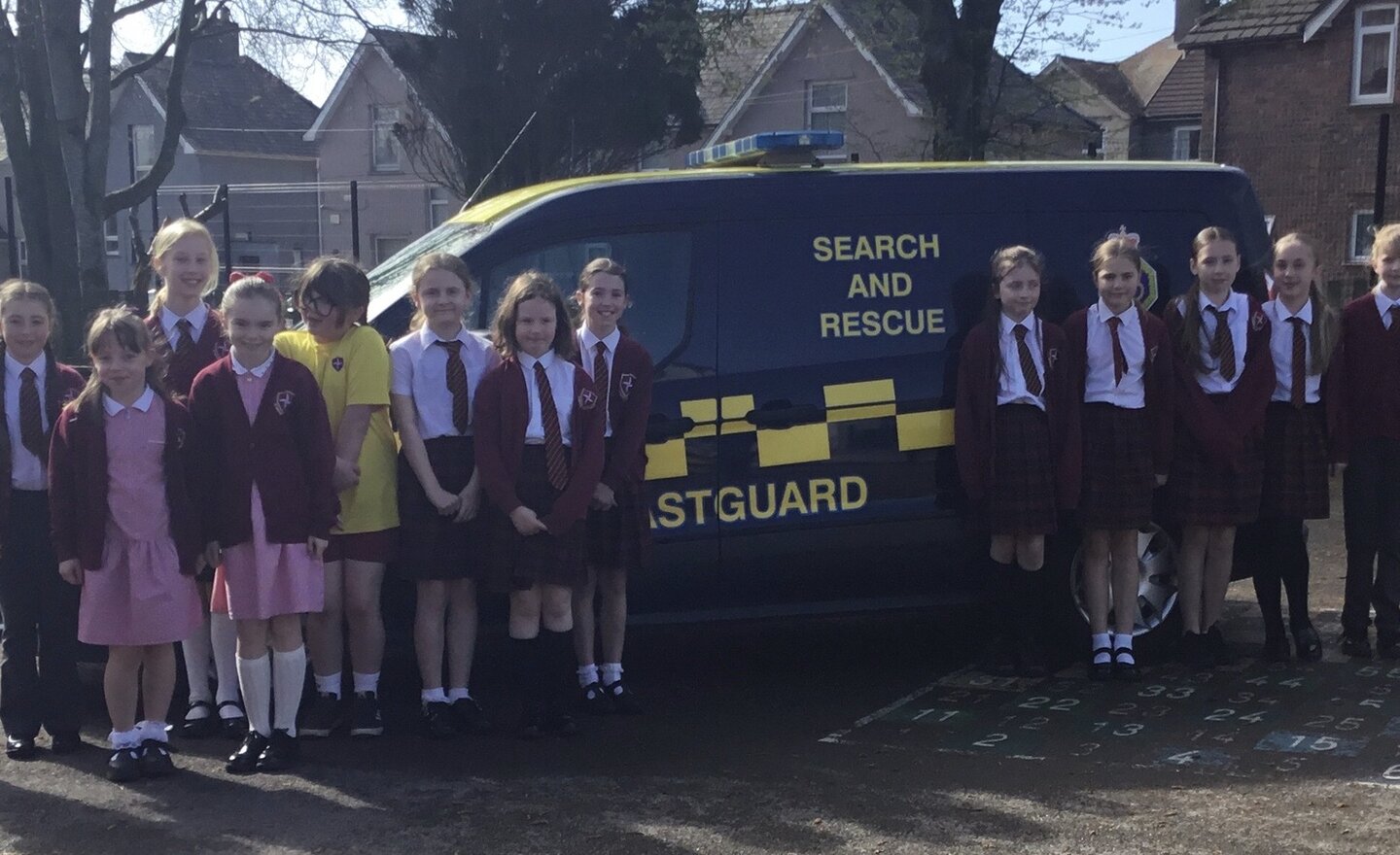 Image of Coastguard Visit Year 5