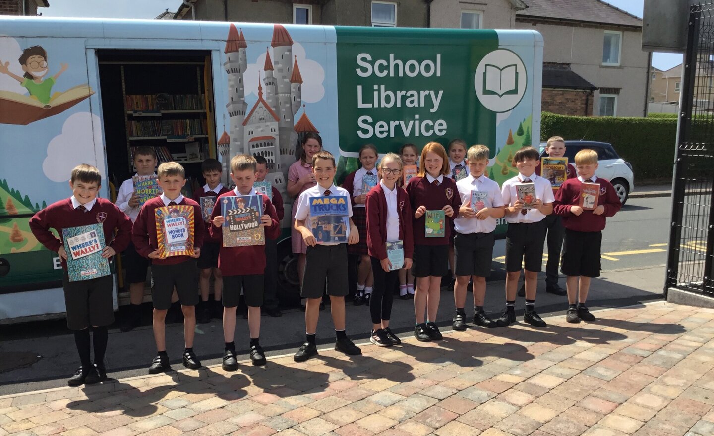 Image of Library Van Year 5