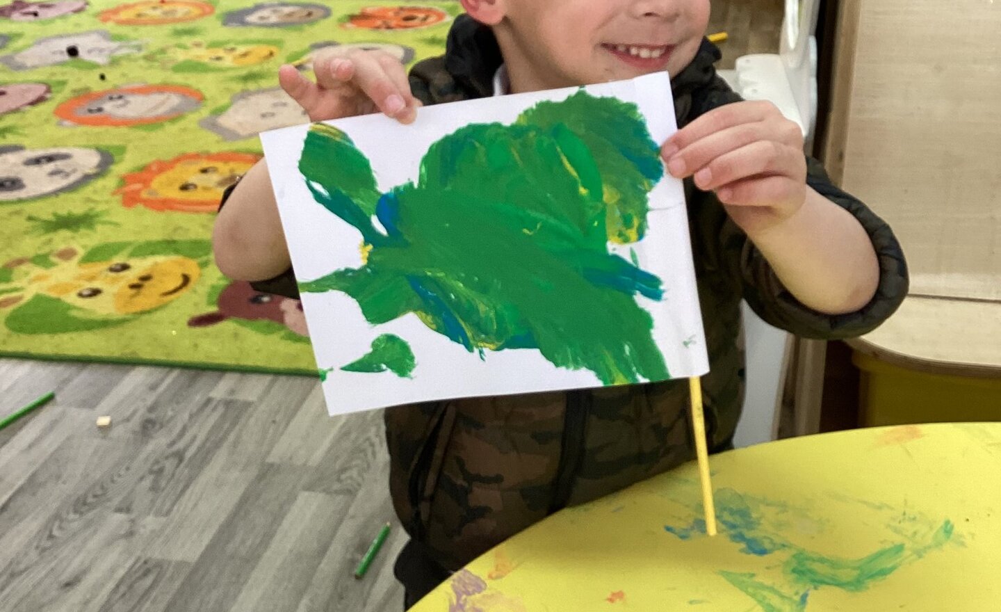 Image of Nursery: Flag Making